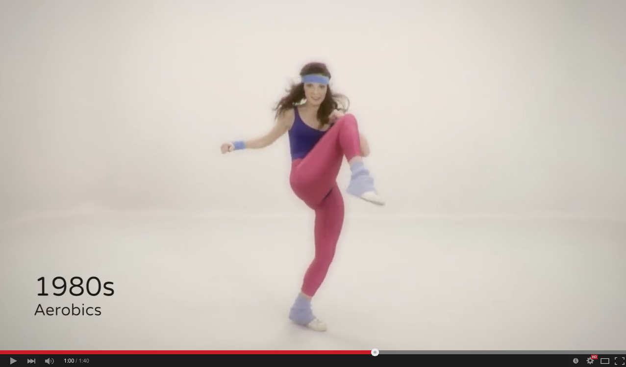 100 years of women's fitness in 100 seconds | iNFOnews.ca