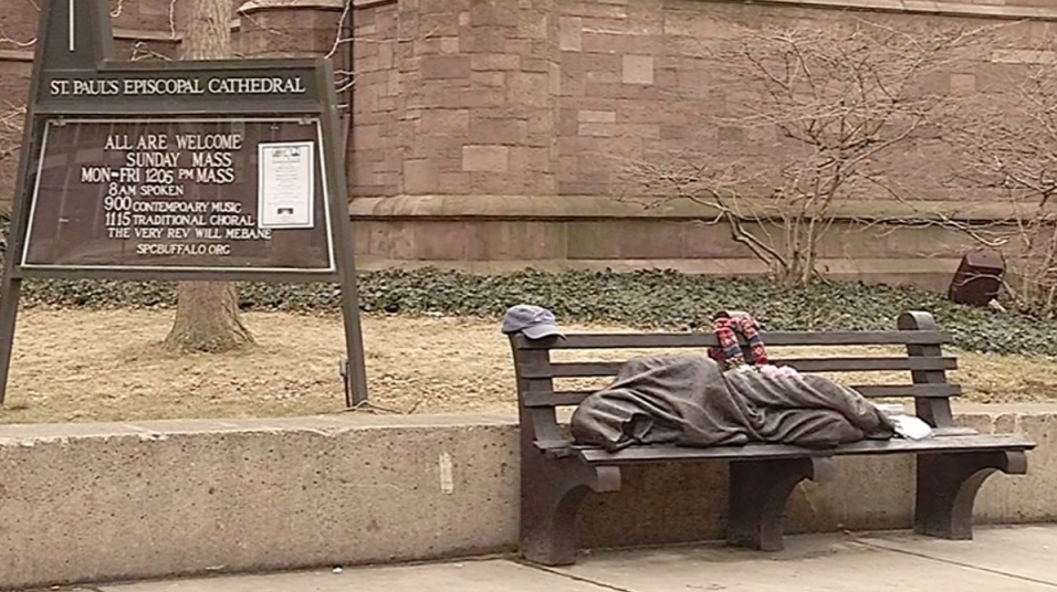 Statue of homeless Jesus by Canadian sculptor prompts donations in Buffalo | iNFOnews.ca