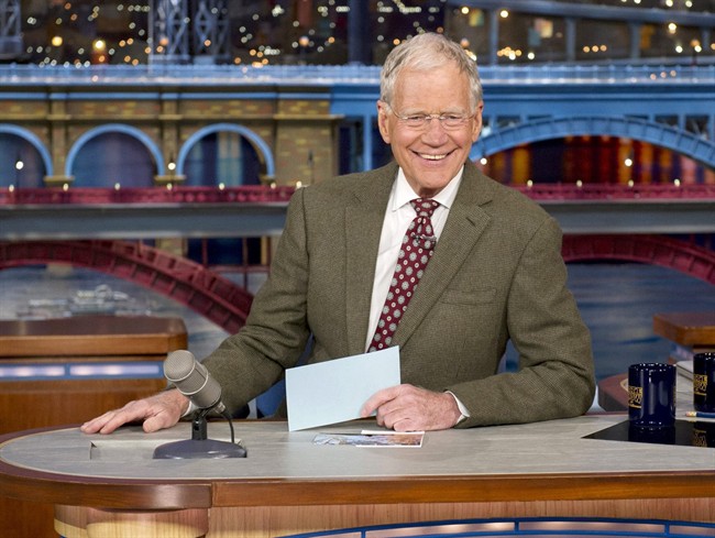 Favorite guests, big stars lined up for Letterman's final 28 late-night shows | iNFOnews.ca