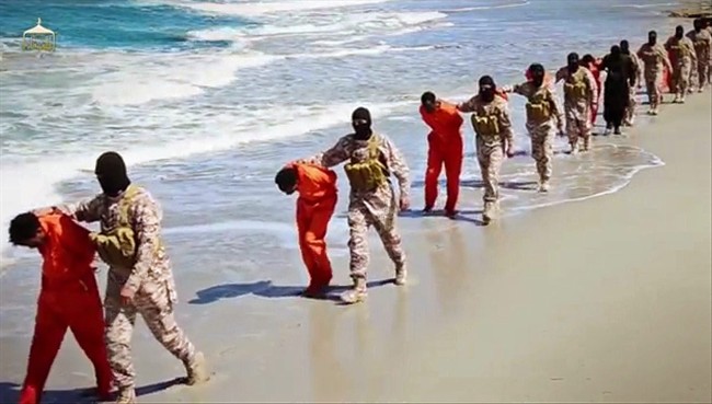 Video purports to show Islamic State militants killing captured Ethiopian Christians in Libya | iNFOnews.ca Video purports to show Islamic State militants killing captured Ethiopian Christians in Libya | iNFOnews.ca