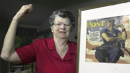 Model for Rockwell's Rosie the Riveter painting that symbolized working US women in WWII dies | iNFOnews.ca Model for Rockwell's Rosie the Riveter painting that symbolized working US women in WWII dies | iNFOnews.ca