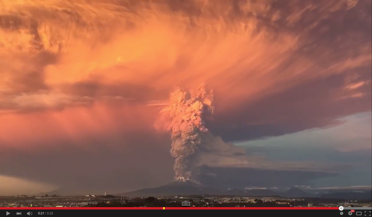 Video of erupting Chilean volcano apocalyptic | iNFOnews.ca