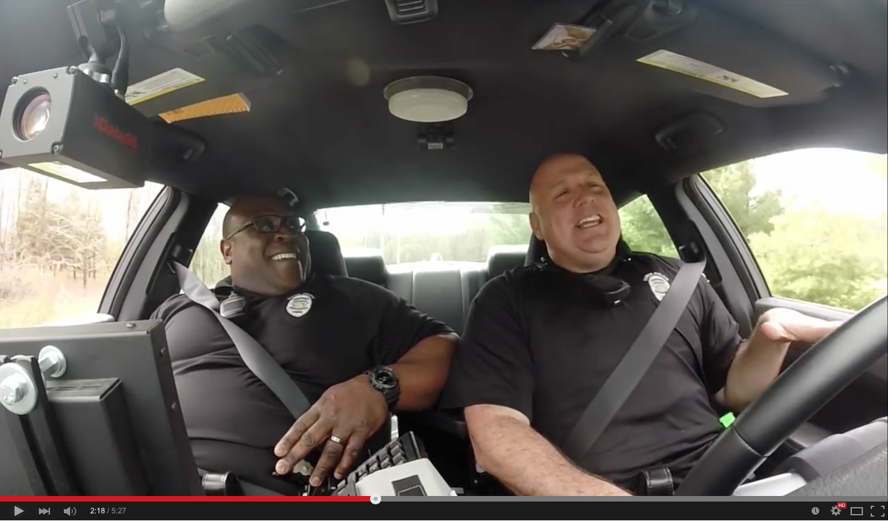 Lip sync cop is back for duet | iNFOnews.ca