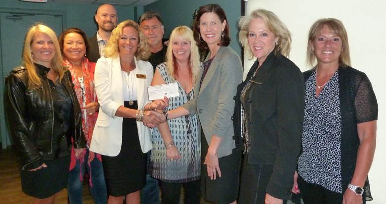 Central Okanagan realtors make donations to Kelowna Women’s Shelter and Habitat for Humanity | iNFOnews.ca