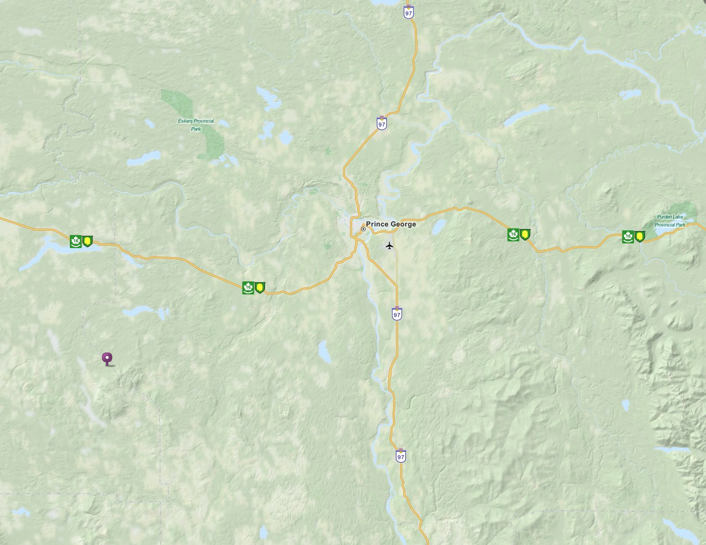 Crews struggle to contain massive wildfire southwest of Prince George | iNFOnews.ca