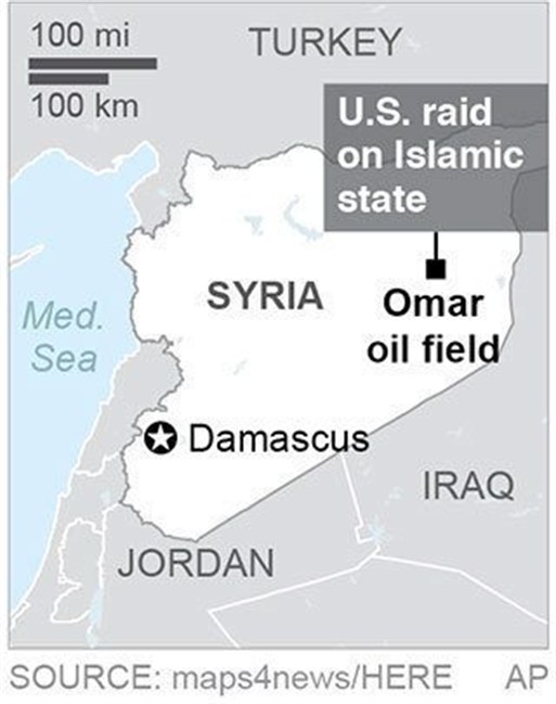 US forces kill Islamic State leader in charge of oil fields, capture wife, in Syria raid | iNFOnews.ca US forces kill Islamic State leader in charge of oil fields, capture wife, in Syria raid | iNFOnews.ca
