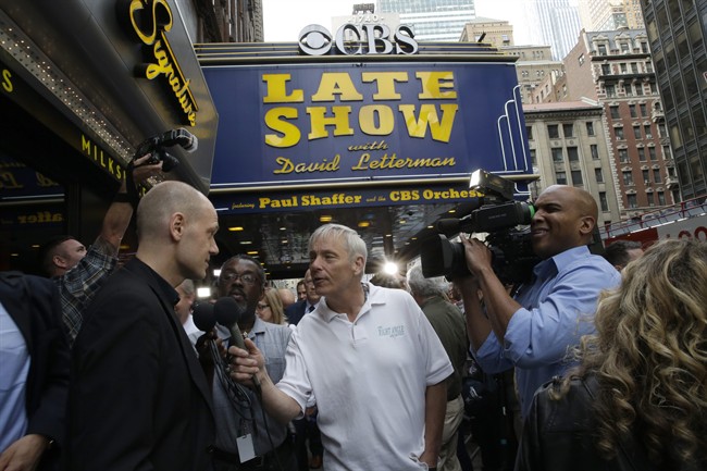 VIDEO: David Letterman makes his final broadcast in late-night for CBS | iNFOnews.ca