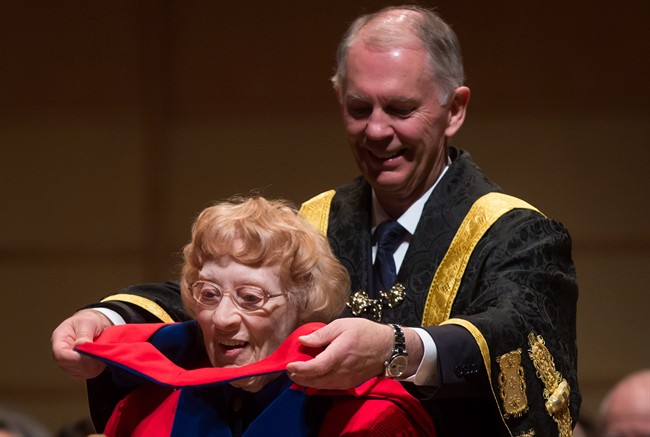 University gives 95-year-old practising lawyer honorary doctorate | iNFOnews.ca