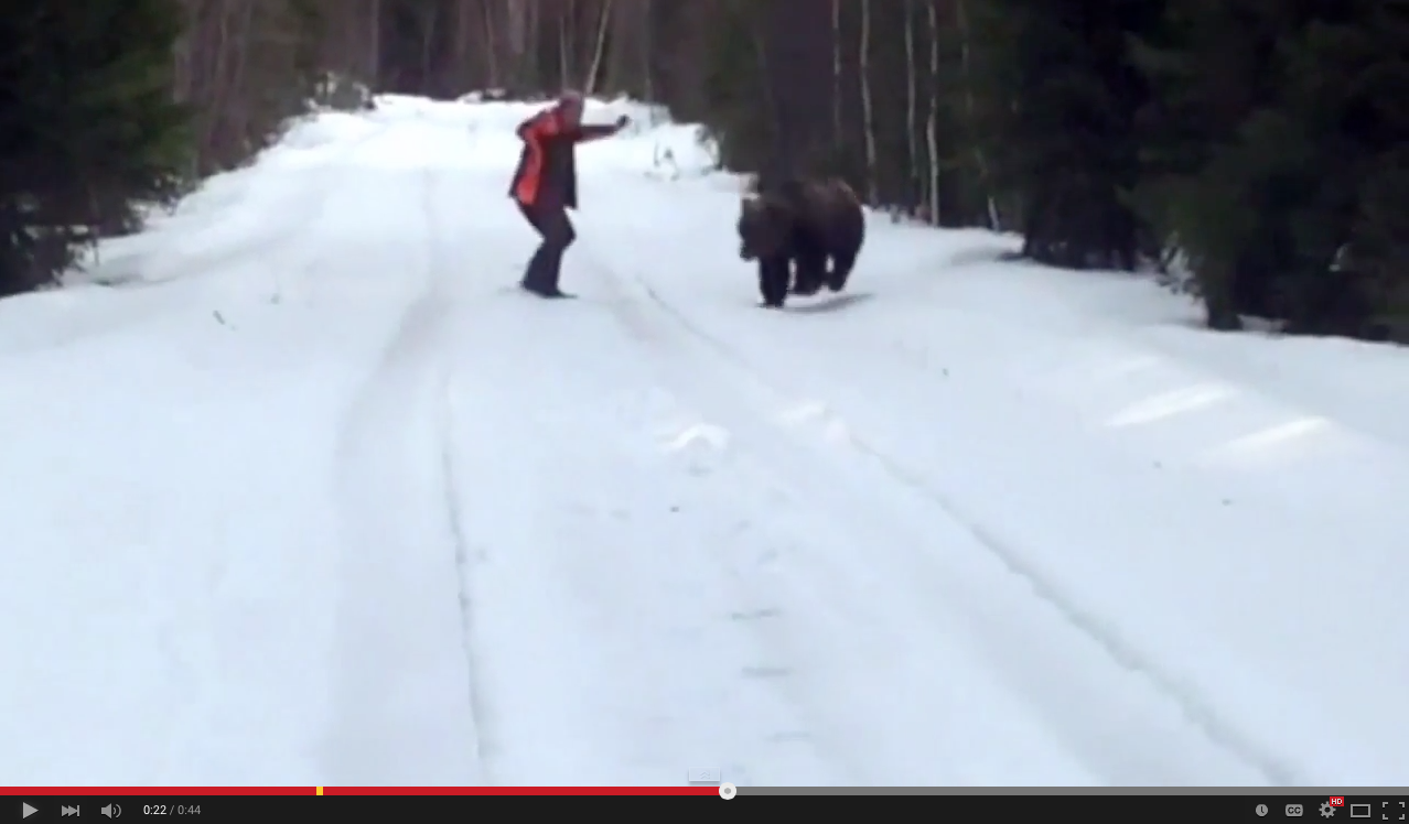 TRENDING NOW: Man scares charging bear | iNFOnews.ca