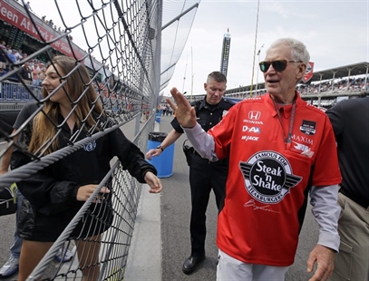 IndyCar fanatic, owner David Letterman drives into retirement with tribute car at Indy 500 | iNFOnews.ca IndyCar fanatic, owner David Letterman drives into retirement with tribute car at Indy 500 | iNFOnews.ca