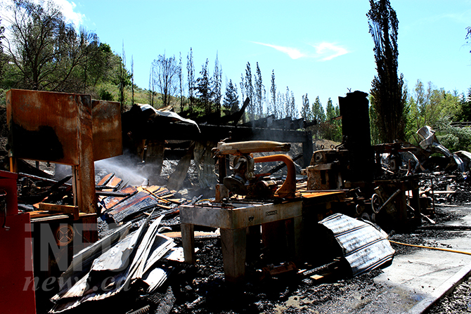Sunday fire destroy Naramata business | iNFOnews.ca Sunday fire destroy Naramata business | iNFOnews.ca