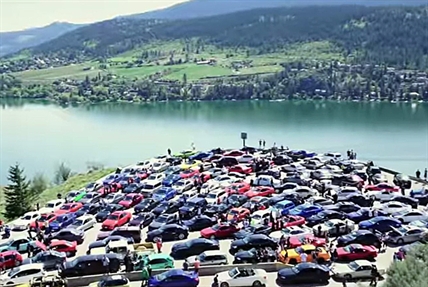VIDEO: Spring car cruise attracts automotive fans from across B.C. | iNFOnews.ca