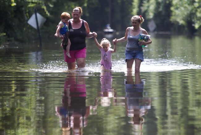 With rain on the way, Houston-area residents watch river levels, say they've been here before | iNFOnews.ca With rain on the way, Houston-area residents watch river levels, say they've been here before | iNFOnews.ca
