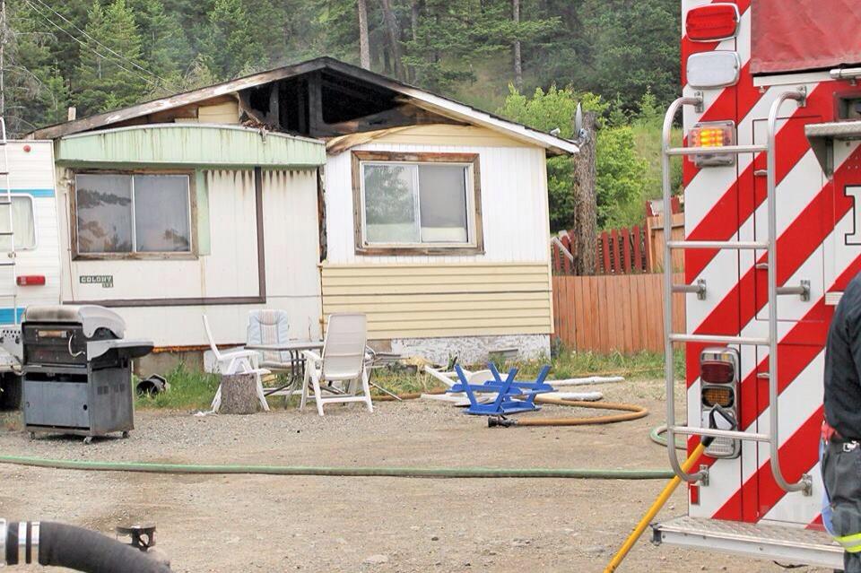 UPDATE: Firefighters battle Kamloops trailer blaze | iNFOnews.ca