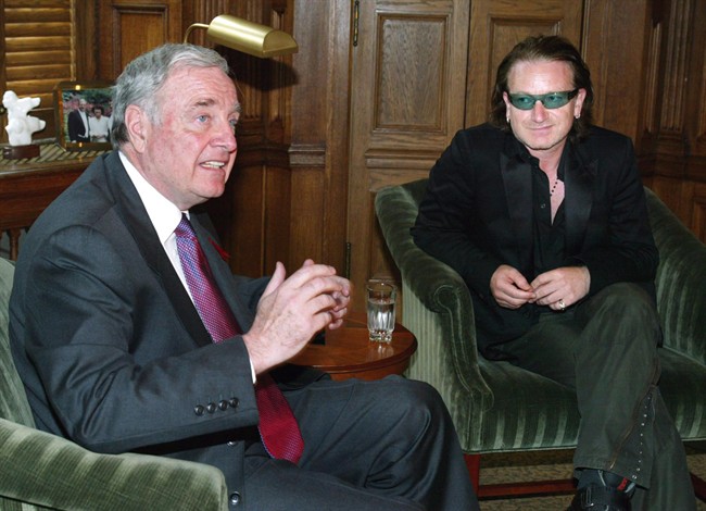 Bono visiting Ottawa for meetings with party leaders | iNFOnews.ca