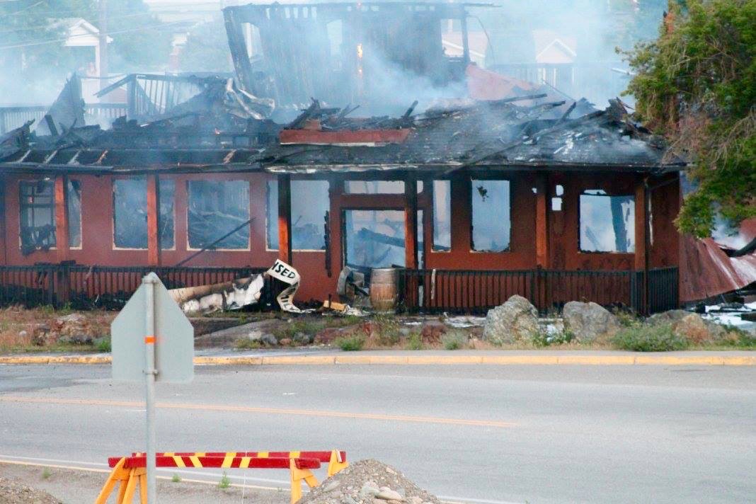 Third time proves unlucky as fire destroys Keremeos restaurant | iNFOnews.ca