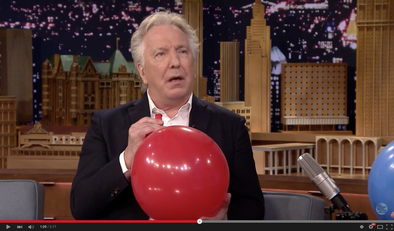 TRENDING NOW: Alan Rickman on helium is hilarious | iNFOnews.ca TRENDING NOW: Alan Rickman on helium is hilarious | iNFOnews.ca