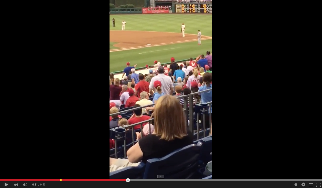 TRENDING NOW: Squirrel makes death defying leap into Phillies dugout | iNFOnews.ca