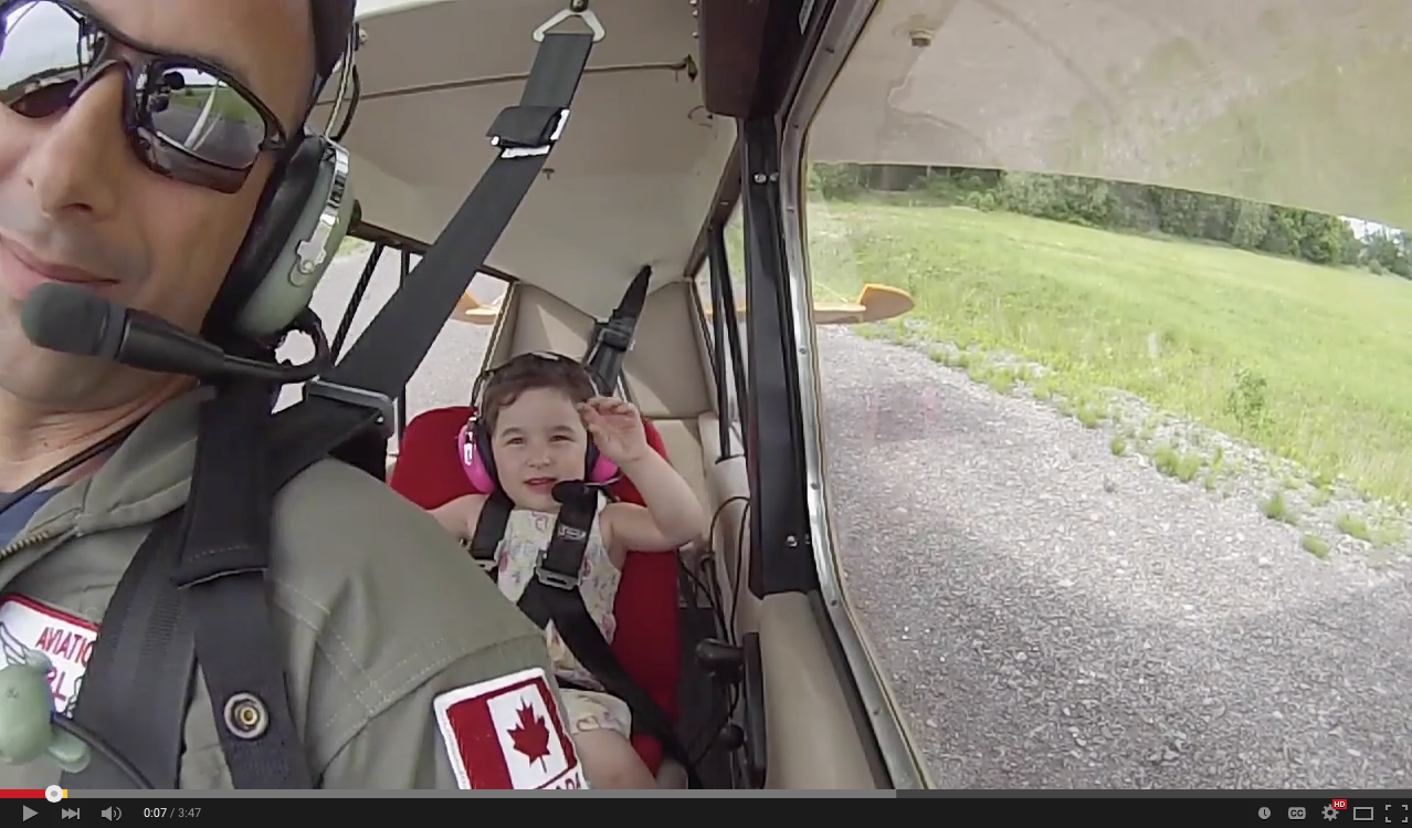 TRENDING NOW: Pure glee as 4-year-old gets first aerobatic flight | iNFOnews.ca