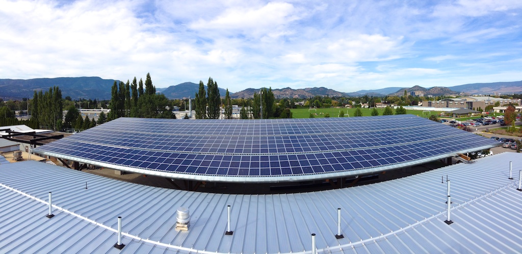Solar panels power up College’s Kelowna campus | iNFOnews.ca