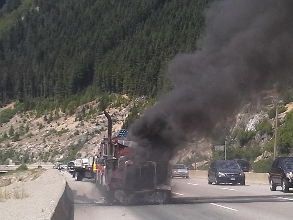 UPDATE: Semi fire on Coquihalla Highway | iNFOnews.ca UPDATE: Semi fire on Coquihalla Highway | iNFOnews.ca