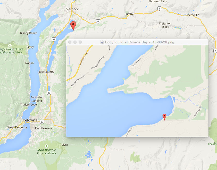 UPDATE: Body found in Kalamalka Lake, death suspicious | iNFOnews.ca
