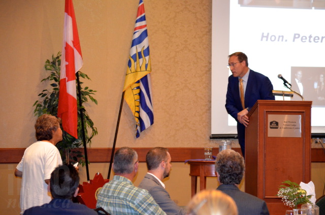 UPDATE: First Nations woman confronts Justice Minister at Vernon luncheon | iNFOnews.ca