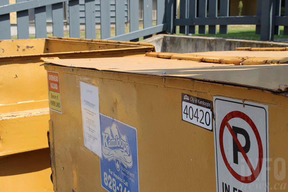 'The bins are gonna be filled in seconds': Kamloops property manager | iNFOnews.ca 'The bins are gonna be filled in seconds': Kamloops property manager | iNFOnews.ca