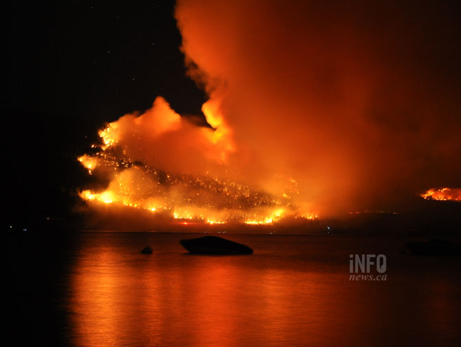UPDATE: Westside Road evacuations remain in effect; fire grows to 430 ha | iNFOnews.ca UPDATE: Westside Road evacuations remain in effect; fire grows to 430 ha | iNFOnews.ca