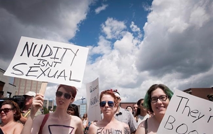 Rally in support of women's right to go topless | iNFOnews.ca
