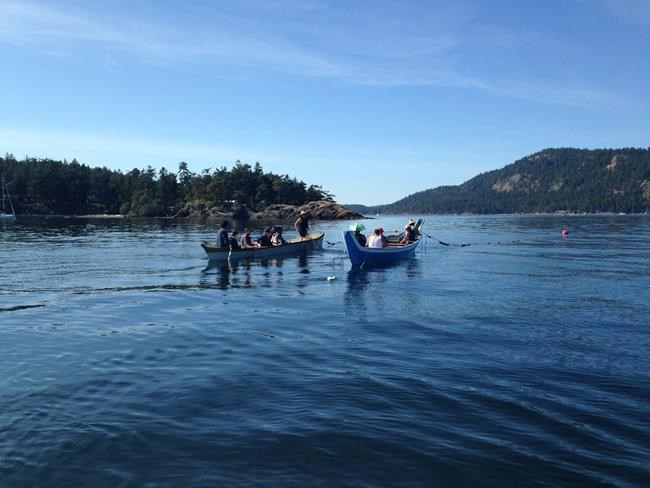 A net and two canoes: First Nations fisherman launches reef-net revival | iNFOnews.ca
