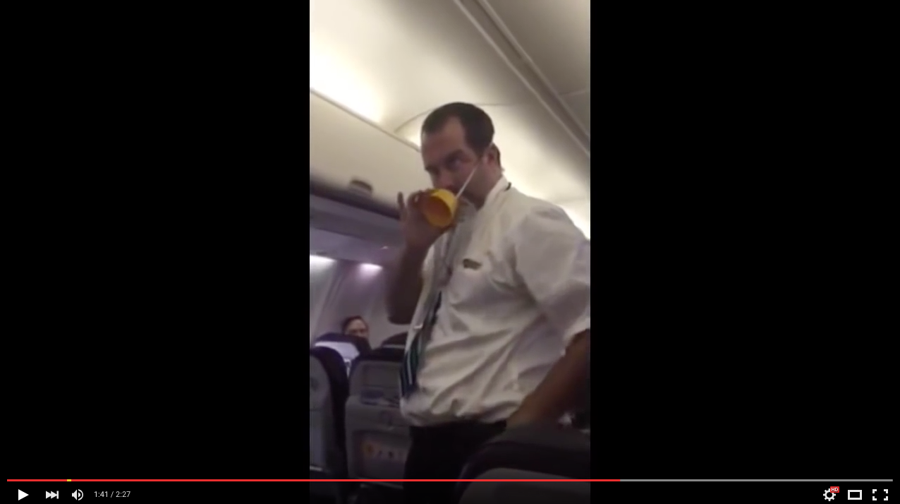 TRENDING NOW: Sassy flight attendant's pre-flight safety demo | iNFOnews.ca