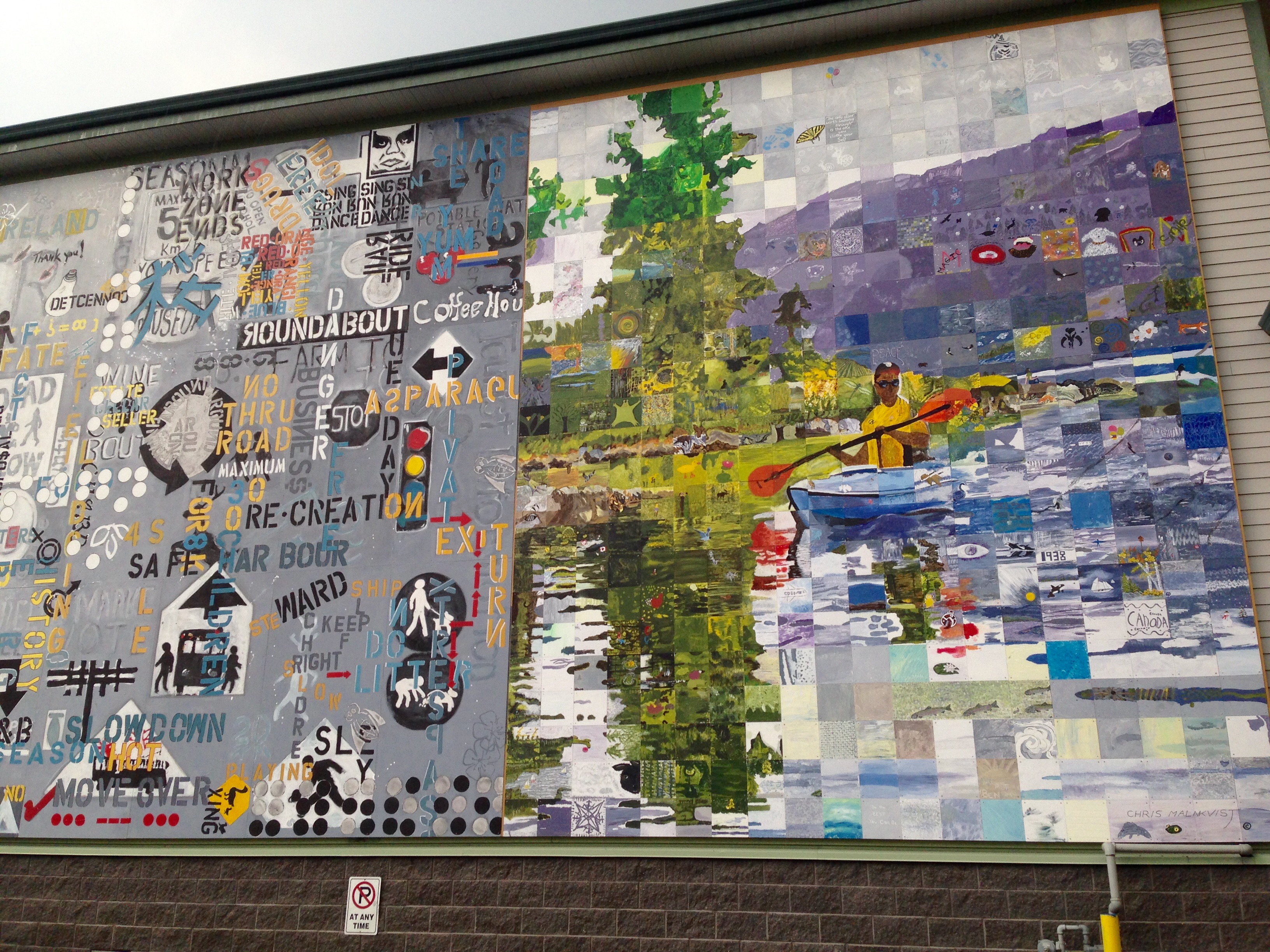 Collaborative public art mural in Lake Country inspires discussion | iNFOnews.ca Collaborative public art mural in Lake Country inspires discussion | iNFOnews.ca