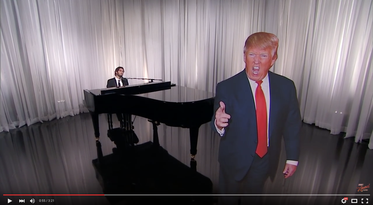 TRENDING NOW: Josh Groban sings Donald Trump's tweets | iNFOnews.ca