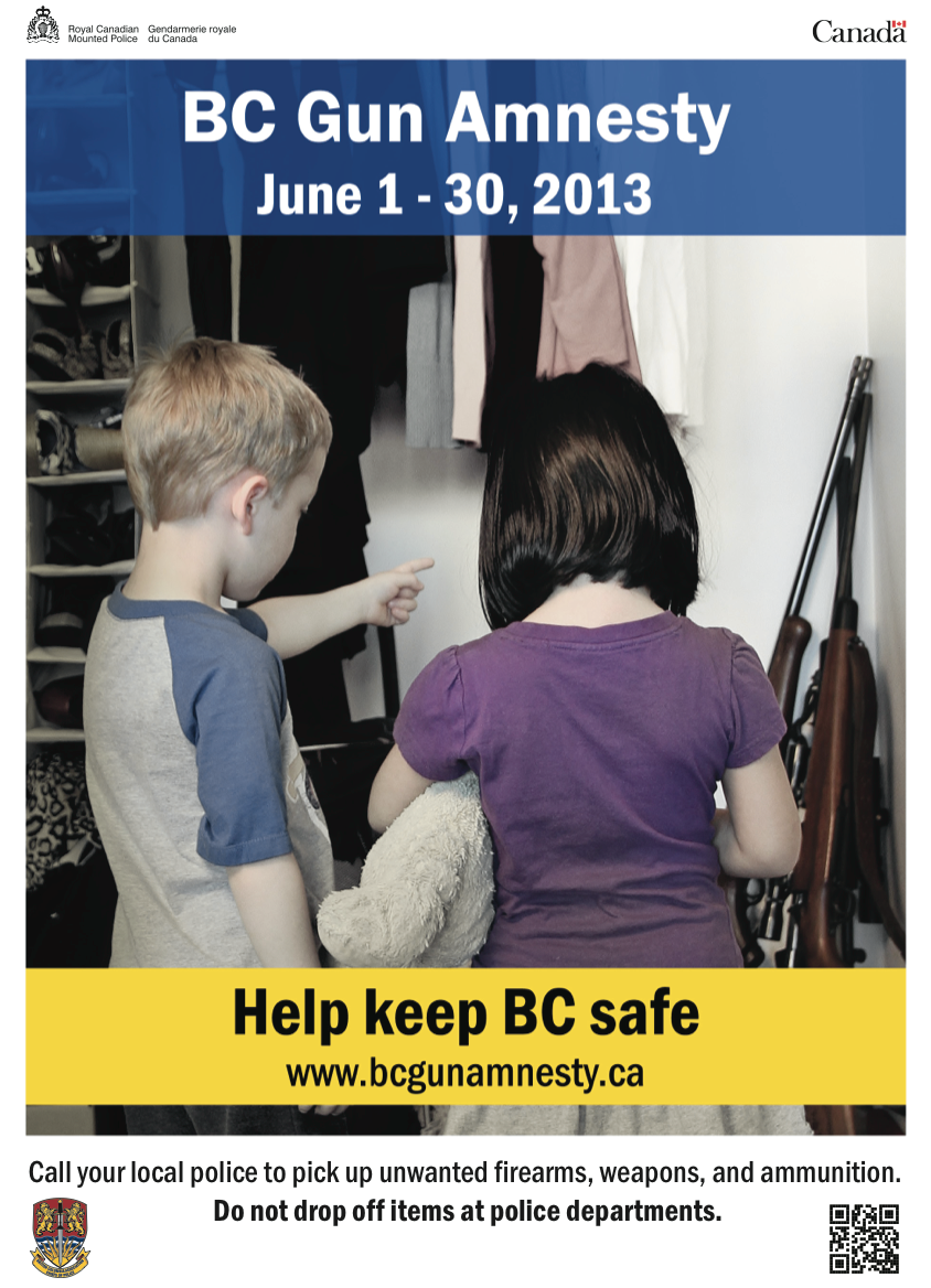 FAQs on gun amnesty month | iNFOnews.ca