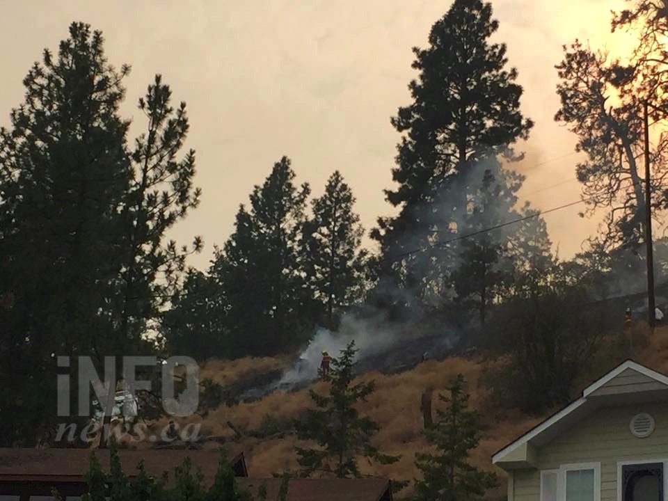 UPDATE: Crews knock down Peachland wildfire | iNFOnews.ca