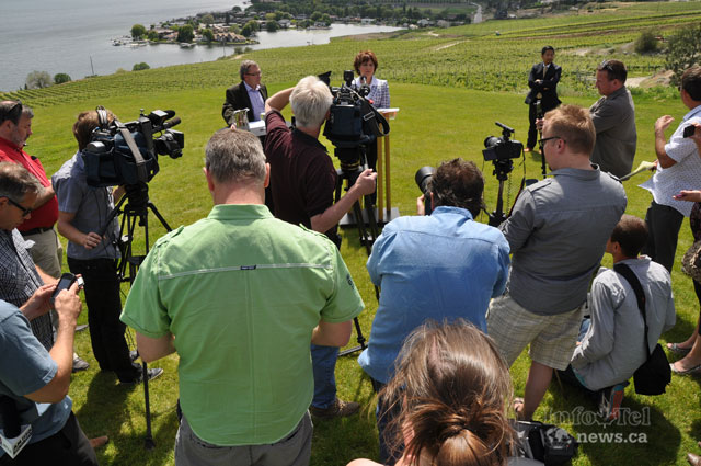 Local NDP 'not intimidated' by Christy Clark parachuting into town | iNFOnews.ca