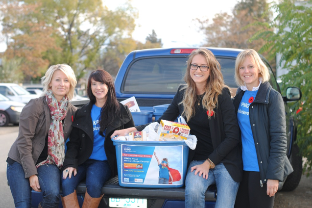 Corporate food drive to scare hunger | iNFOnews.ca