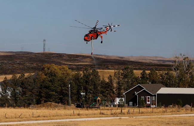 Wyoming wildfire kills livestock and burns at least a dozen homes | iNFOnews.ca