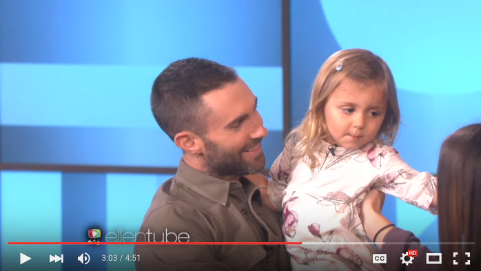 TRENDING NOW: Three year old devastated by Adam Levine's marriage meets man who broke her heart | iNFOnews.ca