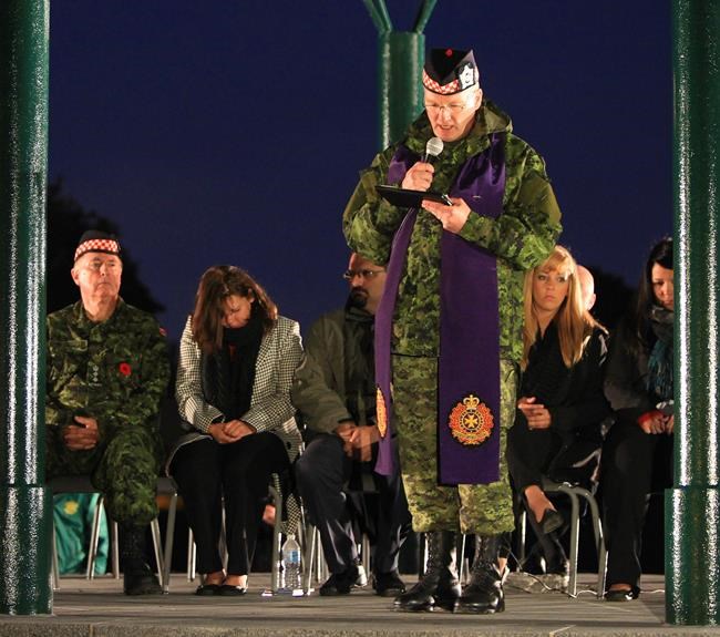 Gunned-down soldier Cpl. Nathan Cirillo remembered 1 year on at hilltop ceremony | iNFOnews.ca