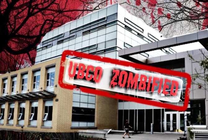 Zombies to take over entire UBCO building | iNFOnews.ca Zombies to take over entire UBCO building | iNFOnews.ca