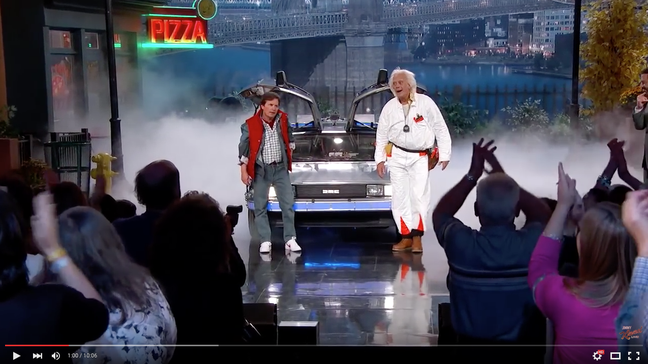 TRENDING NOW: Marty McFly and Doc Brown on Kimmel | iNFOnews.ca