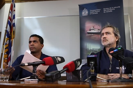 Transport Canada investigating whale-watching boat that sank off B.C. coast | iNFOnews.ca