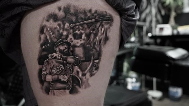 From Bautista's bat flip to embarrassing bands, the perils of timely tattoos | iNFOnews.ca