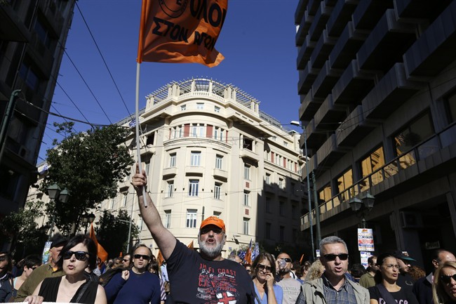 Public services grind to halt in Greek general strike; brief clashes break out during march | iNFOnews.ca