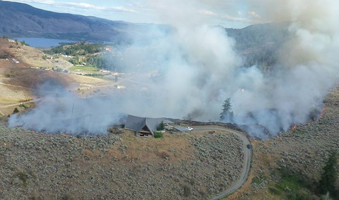 Illegal fire proves costly to province, Osoyoos area man | iNFOnews.ca