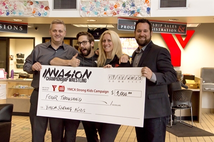 Family-friendly wrestling event raises $4K to help YMCA families | iNFOnews.ca
