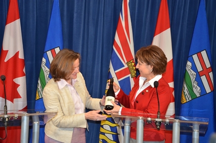 Clark and Redford waiting on review process before talking pipelines | iNFOnews.ca