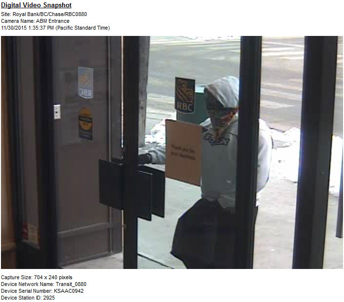 Chase RCMP searching for suspects after armed bank robbery | iNFOnews.ca